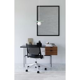 Kaja Robin lampa wisząca 1x10 W biała-miętowa K-5451