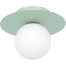 Kaja Robin lampa podsufitowa 1x10 W biała-miętowa K-5452