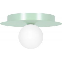 Kaja Robin lampa podsufitowa 1x10 W biała-miętowa K-5453