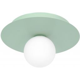 Kaja Robin lampa podsufitowa 1x10 W biała-miętowa K-5453