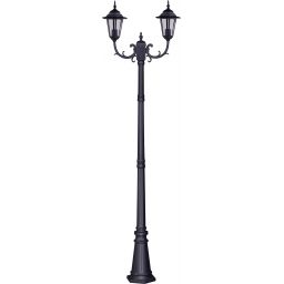 Kaja Standard lampa stojąca zewnętrzna 2x60W czarna K-7064A2/2CZARNY