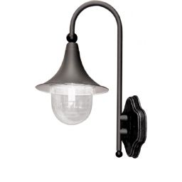 Kaja Boston kinkiet zewnętrzny 1x60W czarny K-8130CZARNY
