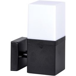 Kaja Geneva kinkiet zewnętrzny 1x60W czarny/biały K-8140