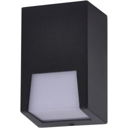 Kaja Slot kinkiet zewnętrzny 1x60W czarny/biały K-8144