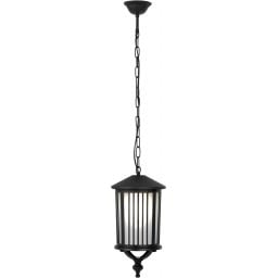 Kaja Detroit lampa wisząca 1x60 W czarna K-8211