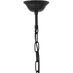 Kaja Chicago lampa wisząca 1x60 W czarna K-8216