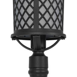 Kaja Chicago lampa stojąca zewnętrzna 1x60 W czarna K-8217