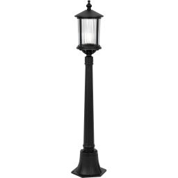 Kaja Miami lampa stojąca zewnętrzna 1x60 W czarna K-8222