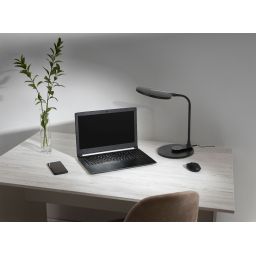 Kaja Gaja lampa biurkowa 1x9 W czarna K-BL1153CZARNY