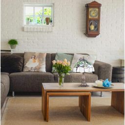 Kaja Teco lampa stołowa 1x40 W multikolor K-G08789