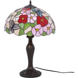 Kaja Butterfly lampa stołowa 1x20 W multikolor K-G161386