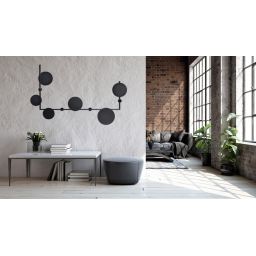 Kaja Rega łącznik kątowy do lamp czarny K-ŁĄCZNIK