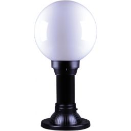 Kaja Astrid lampa stojąca zewnętrzna 1x60W czarna/opal K-ML-OGROD2000.2KL.OPAL