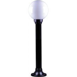 Kaja Astrid lampa stojąca zewnętrzna 1x60W czarna/opal K-ML-OGROD2000.6KL.OPAL