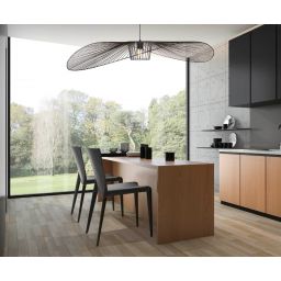 Kaja Kapelusz lampa wisząca 1x60W czarna KP-21CZARNY