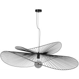 Kaja Kapelusz lampa wisząca 1x60 W czarna KP-28