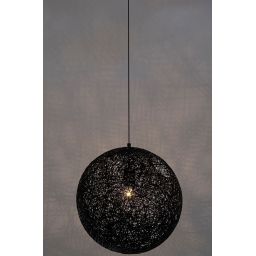 King Home Luna 40 lampa wisząca 1x60W czarna 1027S-400.BLACK