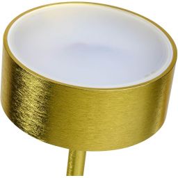 King Home Capri Line 7 lampa wisząca 14x7W LED złota/przezroczysta XCP9148-7B