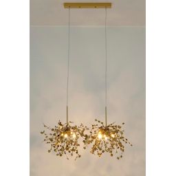 King Home Monete lampa wisząca 6x30 W złota MSE1501100460