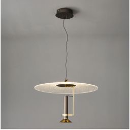 Altavola Design Fanora lampa wisząca 1x28 W przezroczysta-brązowa LA105/P