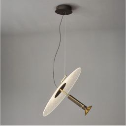 Altavola Design Fanora lampa wisząca 1x28 W przezroczysta-brązowa LA105/P