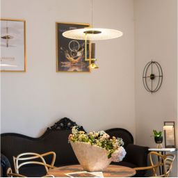 Altavola Design Fanora lampa wisząca 1x28 W przezroczysta-brązowa LA105/P