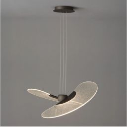 Altavola Design Noxa lampa wisząca 1x28 W przezroczysta-brązowa LA106/P