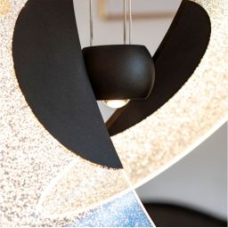 Altavola Design Noxa lampa wisząca 1x28 W przezroczysta-brązowa LA106/P