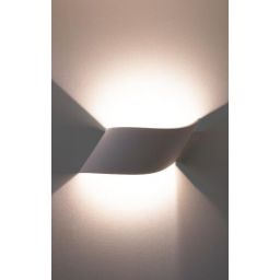 Lampex Alan kinkiet 2x40W biały 703/1BIA