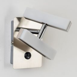 Just Light Rico kinkiet 2x2W stal 11276-55