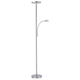 Just Light Hans lampa stojąca 1x22W+1x4W stal 11709-55