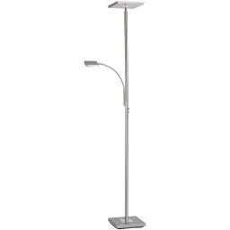 Just Light Hans lampa stojąca 1x22W+1x4W stal 11710-55