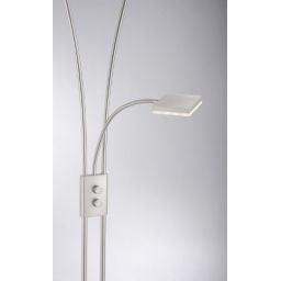 Just Light Helia lampa stojąca 1x16,8W+2x3,8W stal 11776-55