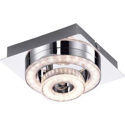 Just Light Tim lampa podsufitowa 1x2,8W+1x3,1W chrom 14520-17