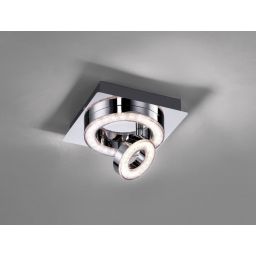 Just Light Tim lampa podsufitowa 1x2,8W+1x3,1W chrom 14520-17
