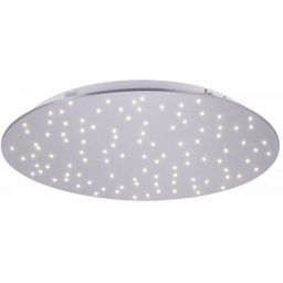 Just Light Sparkle plafon 1x18W stalowy 14673-55