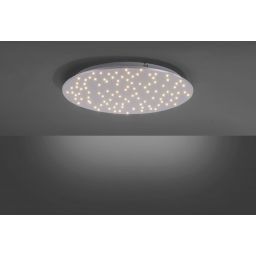 Just Light Sparkle plafon 1x18W stalowy 14673-55