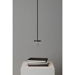 Leds C4 Invisible lampa wisząca 1x9W LED czarna 00-5693-05-05