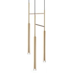 Leds C4 Candle lampa wisząca 9.4W LED mosiądz 00-6021-27-27