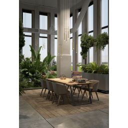 Leds C4 Candle lampa wisząca 9.4W LED mosiądz 00-6021-27-27