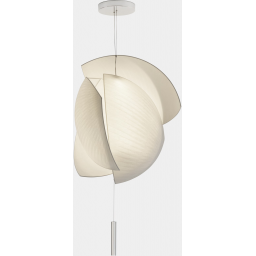 Leds C4 Voiles Big Surface lampa wisząca 1x56 W beżowa 00-6303-21-14