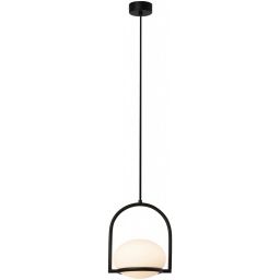 Leds C4 Coco lampa wisząca 1x9W LED czarna/biała 00-7984-05-M1