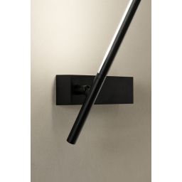 Leds C4 Tubs kinkiet 1x11,5W LED czarny 05-8102-05-M1