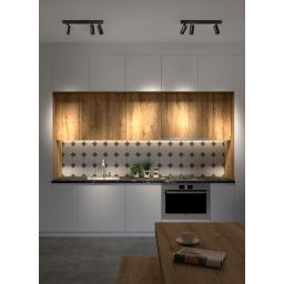 Leds C4 Simply lampa podsufitowa 3x8W LED czarna 05-8336-05-05