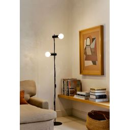 Leds C4 Nude lampa stojąca 2x15W czarna 25-8521-05-05