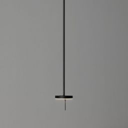 Leds C4 Invisible lampa wisząca 1x9W LED czarna 00-5693-05-05