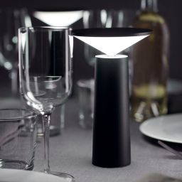 Leds C4 Cocktail lampa stołowa 1x3W LED czarna 10-8327-05-05