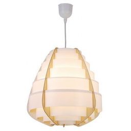 Ledea Nagoja lampa wisząca 1x40W beżowa 50101038