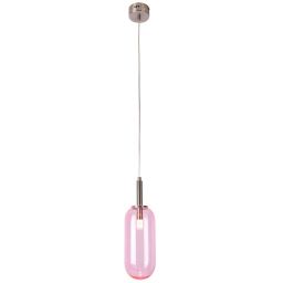 Ledea Fiuggi lampa wisząca 1x6W LED różowa 50133212