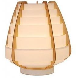 Ledea Nagoja lampa stołowa 1x40W beżowa 50501039